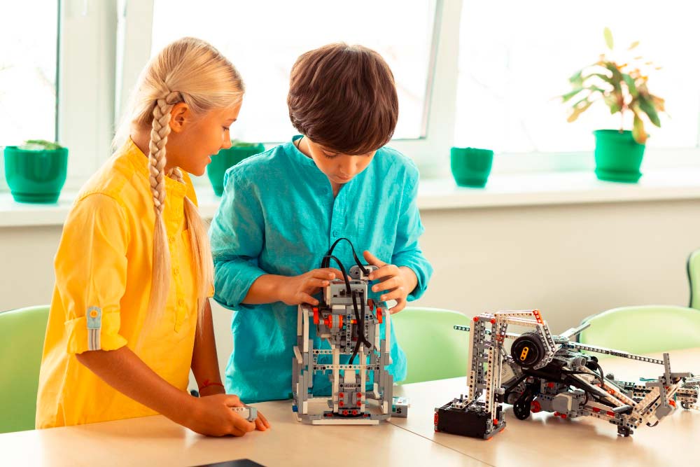 Taller de robótica y mecanica Lego Technic